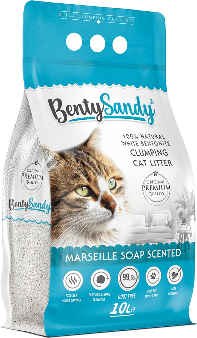 Наполнитель для туалета BentySandy Marseille Soap Scented 10 л