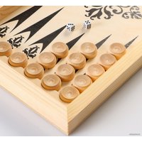 Шахматы/шашки/нарды Лесная мастерская Орнамент 5618054