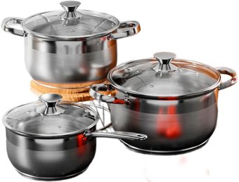 Набор кастрюль AQRA PT1-4