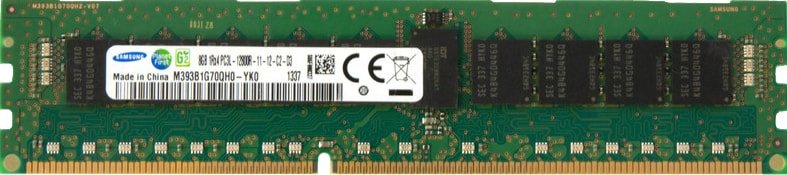 

Оперативная память Samsung 8GB DDR3 PC3-12800 M393B1G70QH0-YK0