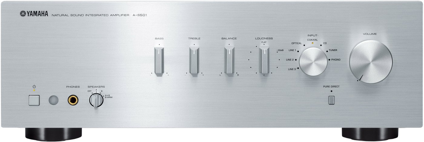 

Интегральный усилитель Yamaha A-S501 (серебристый)