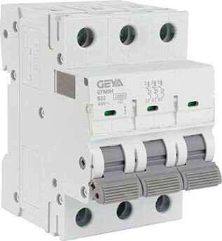 

Выключатель автоматический GEYA GYM9H-3P-32B 3P 32A B 10kA 3M GYM9H3P32B