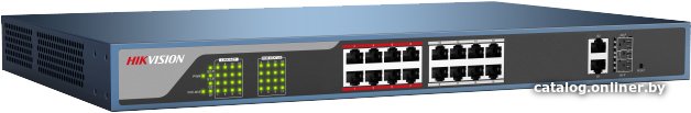 Неуправляемый коммутатор Hikvision DS-3E0318P-E