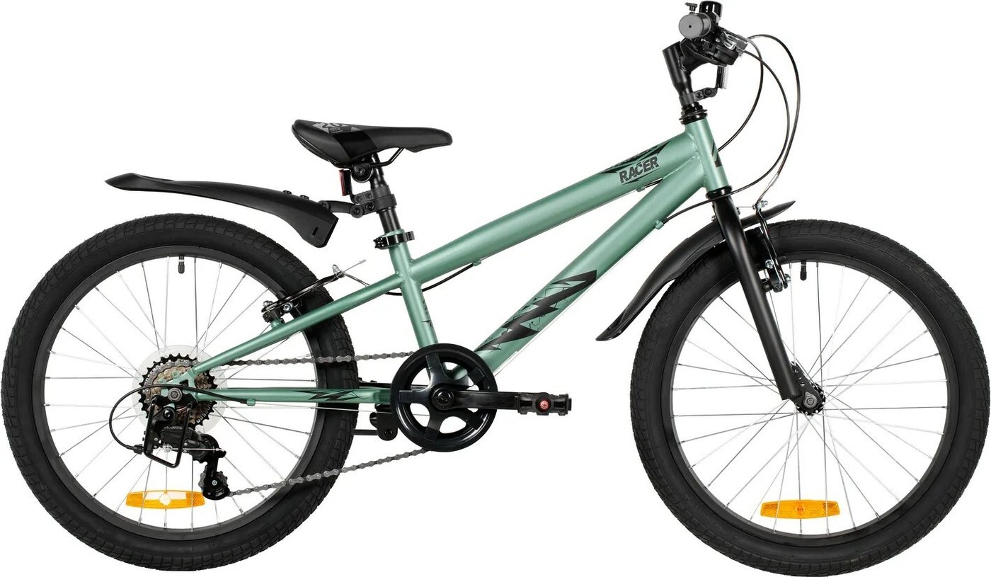 

Детский велосипед Novatrack Racer 20 20SH6V.RACER.GN6 (зеленый, разобранный)