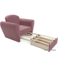 Кресло-кровать Мебель-АРС Квартет (велюр, пудра НВ-178 18)