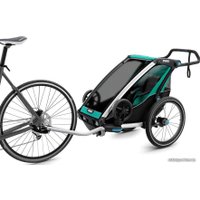 Детский велоприцеп Thule Chariot Lite (Blue Grass/Black)