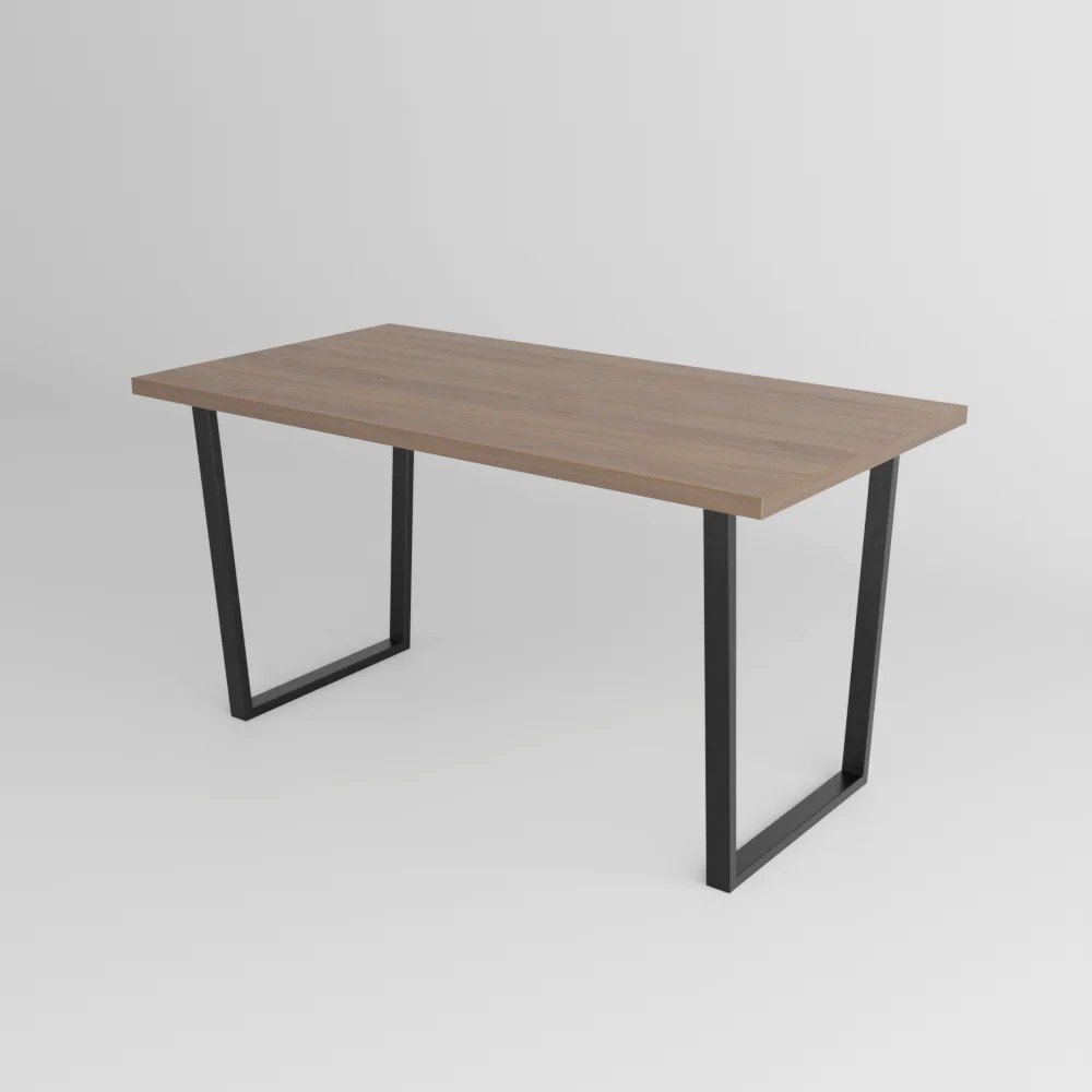 

Стол TMB Loft Слэнд разборный 1300x700 18 мм (орех дижон натуральный/черный)