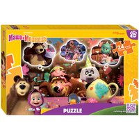 Пазл Step Puzzle Маша и Медведь 90104 (maxi 24 эл)