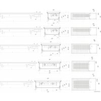 Внутрипольный конвектор Новатерм НТ-В-11-40-470