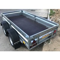 Двухосный прицеп AvtoS A28P2B (2800x1500x300, R13, ресс. AL-KO, 2ос)