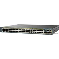 Управляемый коммутатор 2-го уровня Cisco Catalyst 2960-S (WS-C2960S-48FPS-L)