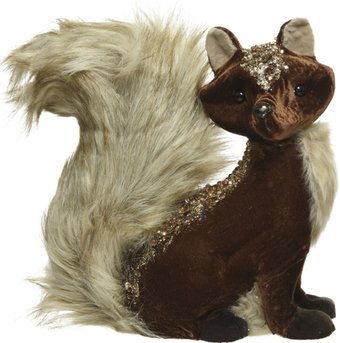 Статуэтка Albero Di Natale Лиса 12х25х27 см 729814-1 (темно-коричневый)