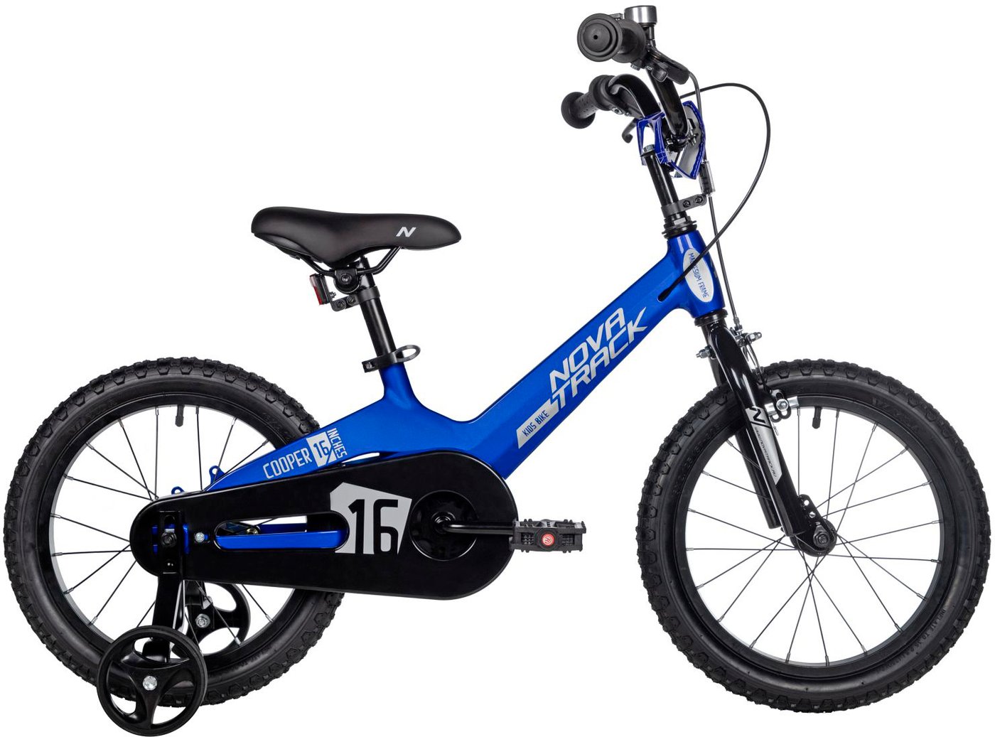 

Детский велосипед Novatrack Cooper 16 2025 16M.COOPER.BL5 (синий)