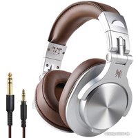 Наушники OneOdio A70 (серебристый/коричневый)