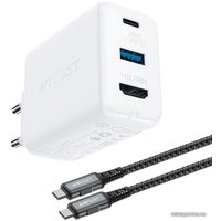 Док-станция AceFast A17 GaN PD65W EU (белый)