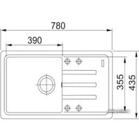Кухонная мойка Franke Malta BSG 611-78 (оникс)
