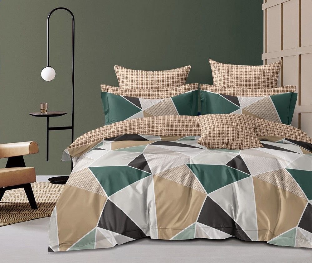 

Постельное белье Luxor №152369 A/B N 2сп с европростыней (сатин)