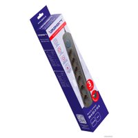 Сетевой фильтр IPPON BK-6-EU-3-10-B (3м, 6 розеток, черный)