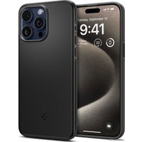 Чехол для телефона Spigen Thin Fit для iPhone 15 Pro Max ACS06544 (черный)