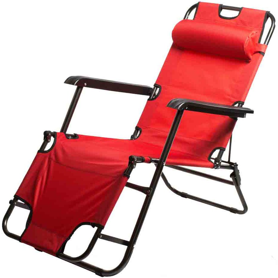 

Шезлонг MonAmi HY-8007 (красный)