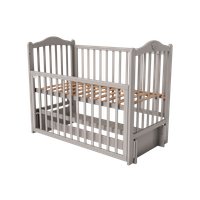 Классическая детская кроватка Incanto Pali универсальная KR-0052/4-А (серый)
