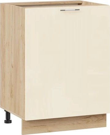 

Шкаф напольный Трия Весна 1Н6 с одной дверью (дуб крафт золотой/ваниль глянец)