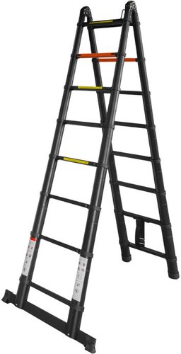 Лестница-трансформер RockForce RF-UP250-M (2x8 ступеней)