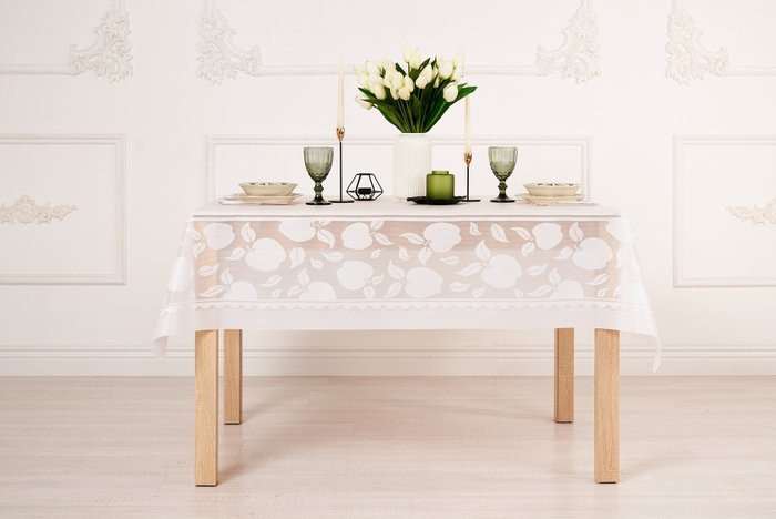 

Скатерть Stolima Pina Lace 7001 Яблоки (180x140)