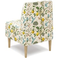 Интерьерное кресло MONOFIX Одос Принт кресло (лимон/микровелюр)