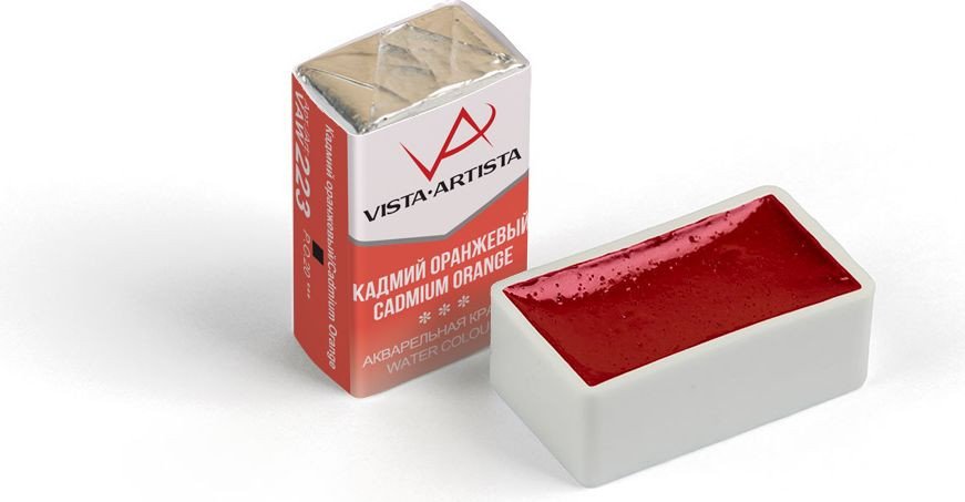 

Акварельная краска Vista-Artista VAW (2.5 мл, 223 кадмий оранжевый)