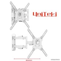 Кронштейн для телевизора UniTeki FML40W (белый)