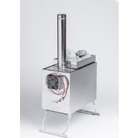 Свободностоящая печь-камин Инвент Средний с теплообменником (со стационарными экранами)