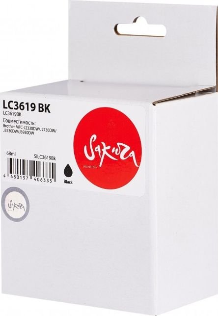

Картридж Sakura Printing SILC3619BK