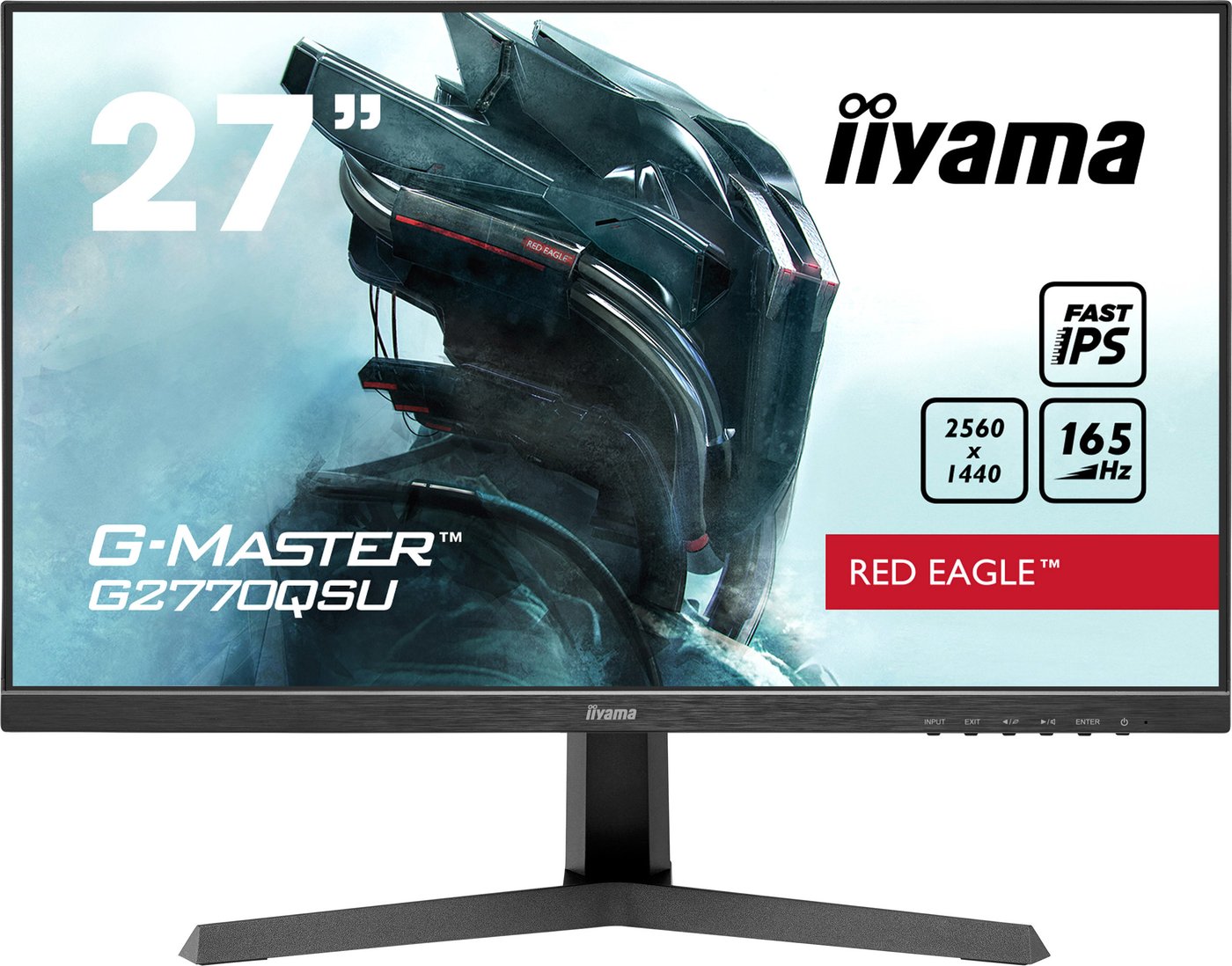 

Игровой монитор Iiyama G-Master Red Eagle G2770QSU-B1