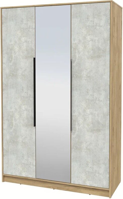 

Шкаф-купе Интерлиния Концепт КТ-Ш3з (бетон лайт/дуб золотой)