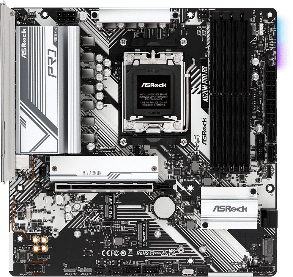 

Материнская плата ASRock A620M Pro RS