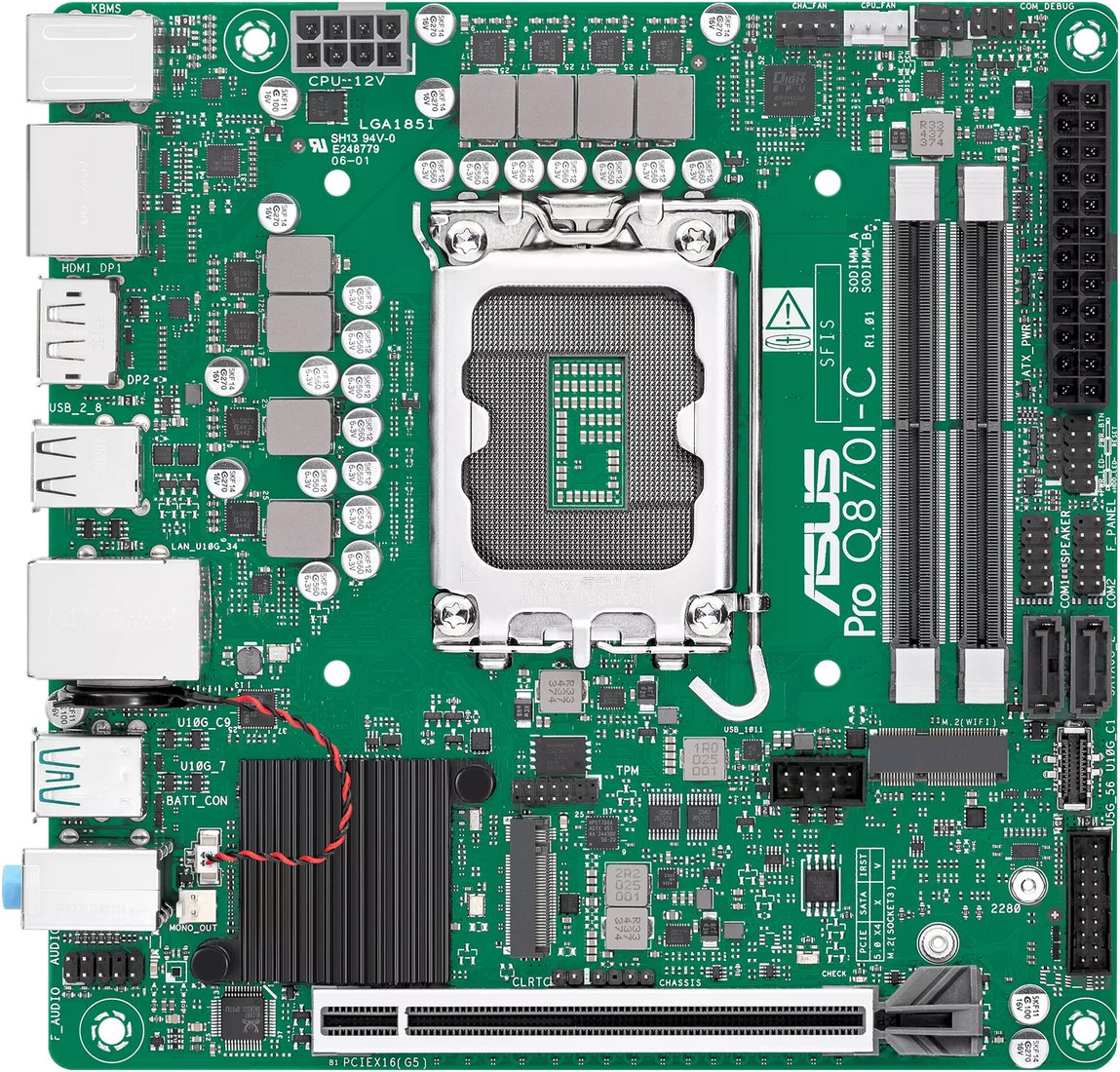 Материнская плата ASUS Pro Q870I-C-CSM