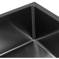 Кухонная мойка ARFEKA Eco AR 600*500 Black PVD Nano Decor