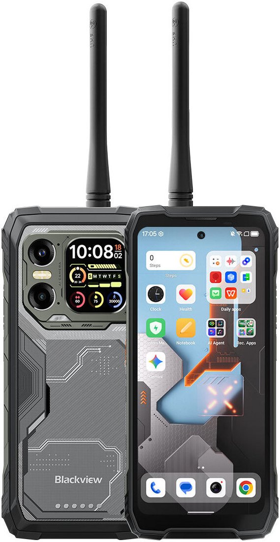 

Телефон Blackview Xplore 1 Walkie Talkie 16GB/512GB (черный)