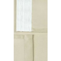 Штора Mio Tesoro Canvas 150х260 (кремовый)