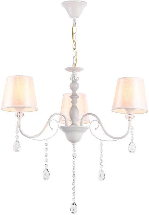 

Подвесная люстра Ambrella light Traditional TR4601/3 WH (белый)