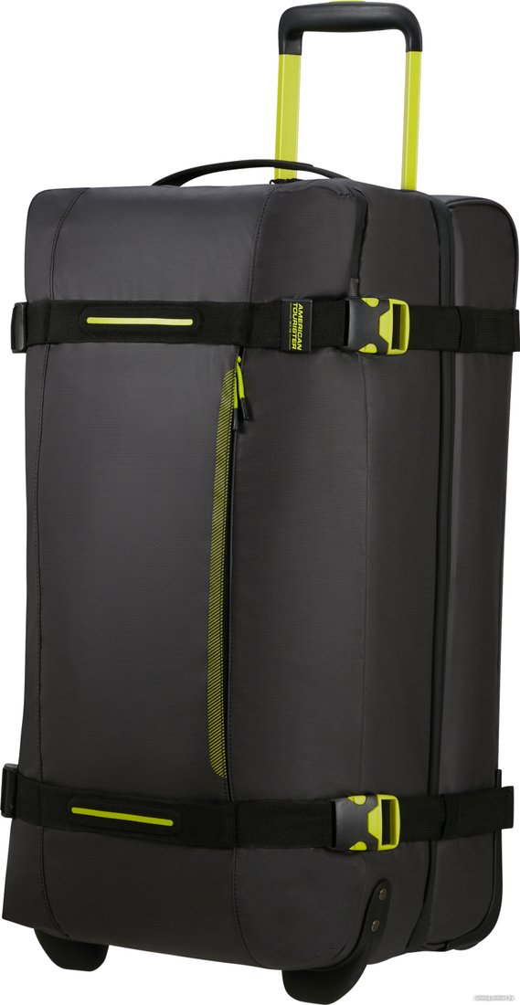 Сумка-тележка American Tourister Urban Track Black/Lime 68 см