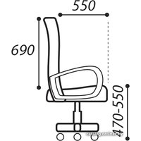 Офисное кресло Brabix Fit EX-514 (черный)