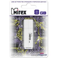 USB Flash Mirex Color Blade Line 8GB (белый) [13600-FMULWH08]