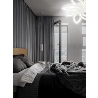 Припотолочная люстра Aitin Pro C9045/4+4 (белый)