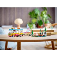 Конструктор LEGO Friends 41681 Лесной дом на колесах и парусная лодка