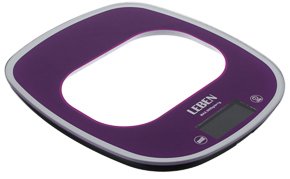 Кухонные весы Leben 268-050 (фиолетовый)