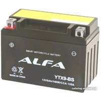 Мотоциклетный аккумулятор ALFA YTX9-BS (9 А·ч) в Бресте