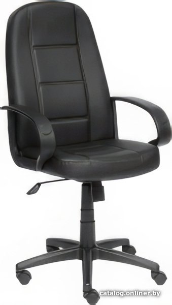 Офисное кресло TetChair СН747 (иск. кожа, черный)