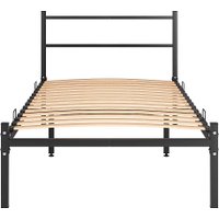 Кровать Князев Мебель Калабрия 1 КЛ1.80.200.Ч (черный муар)